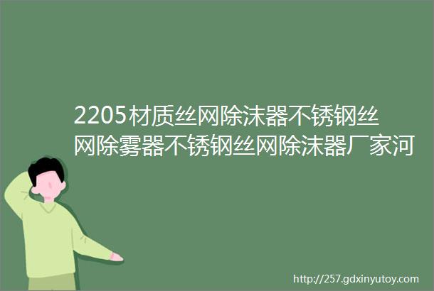 2205材质丝网除沫器不锈钢丝网除雾器不锈钢丝网除沫器厂家河北昆仑丝网厂家品质保障